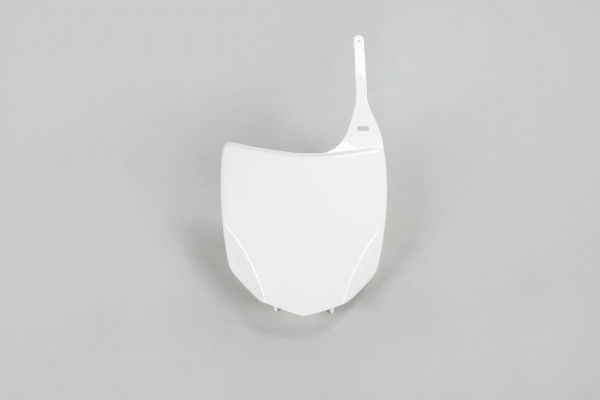Front Number Plate white for Kawasaki KX 250 F (2009-12) - KX 450 F (2009-12)